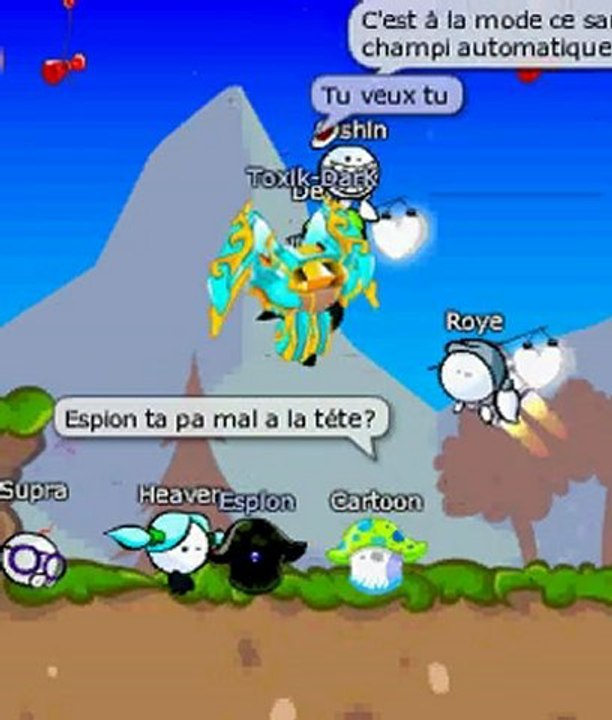 Saut de champignon automatique !