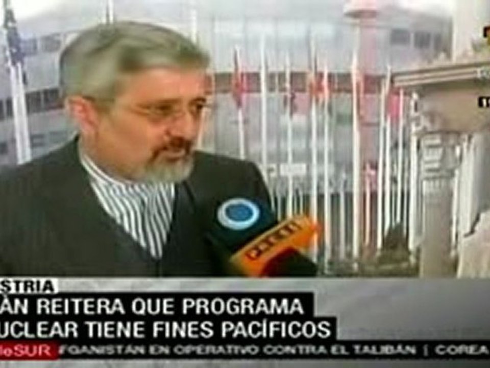 Irán: programa nuclear tiene fines pacíficos