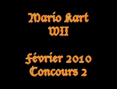 Mario Kart WII - Concours de Février 2010 n° 2