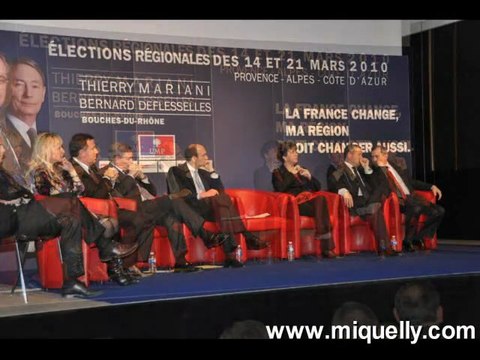 Diaporama réunion publique Marignane [Régionales PACA]