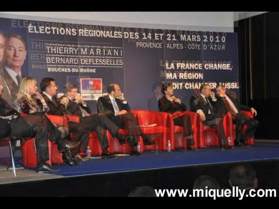 Diaporama réunion publique Marignane [Régionales PACA]