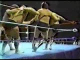 Steve Williams & Ted Dibiase vs Jim Duggan & Terry Gordy