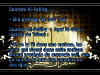 Incroyables Mérites de Certaines Sourates
