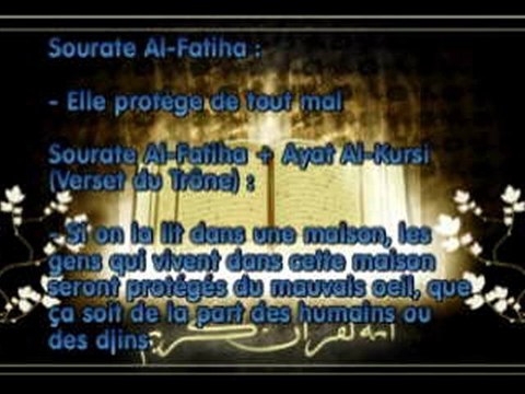 Incroyables Mérites de Certaines Sourates