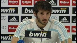 Esteban Granero - rueda de prensa #1 (19.02.10)