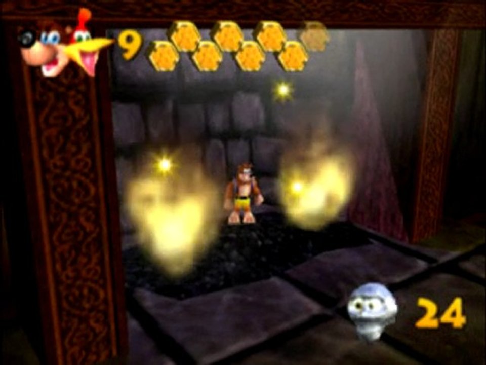 videosoluce de banjo-kazooie partie 8 : manoir du monstre 1