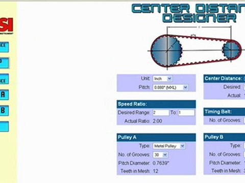 Easy-to-Use Design Tool for Timing Belts, Pulleys - Watch O