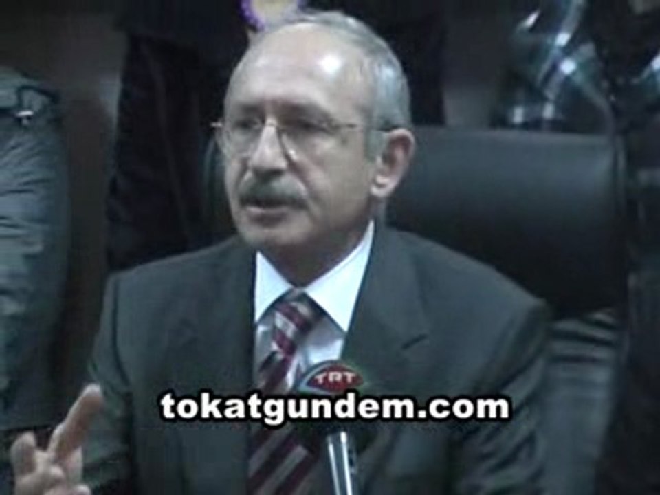 CHP GRUP BAŞKANVEKİLİ KILIÇDAROĞLU TOKAT'TA