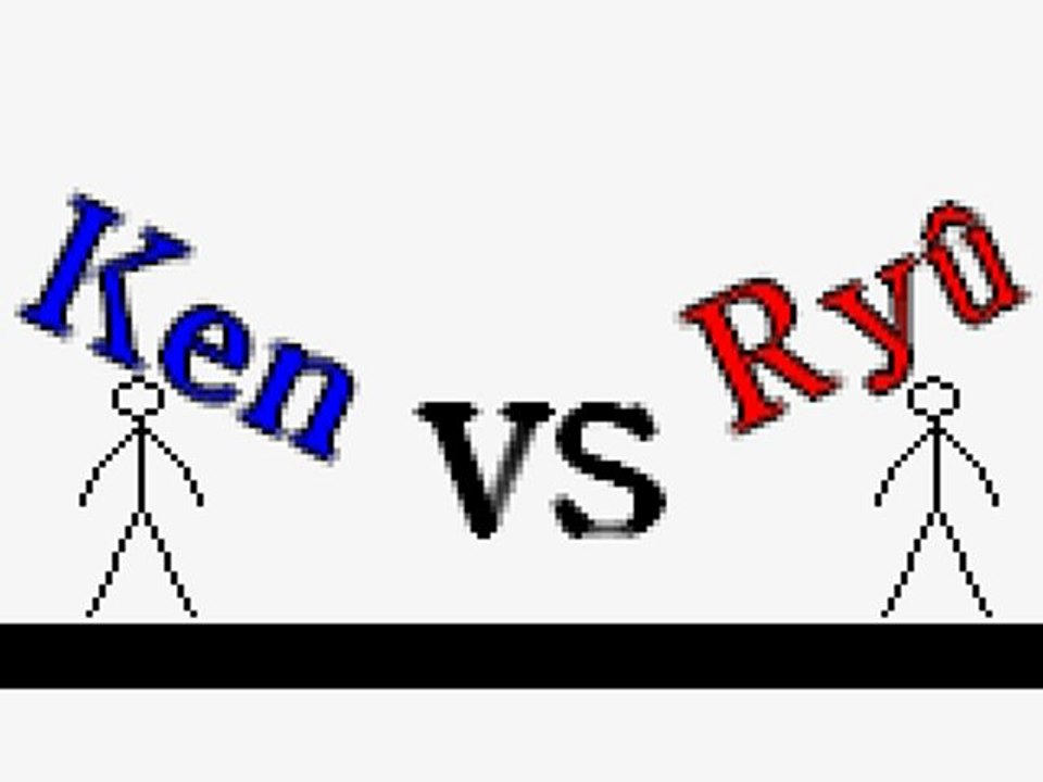 Ken vs Ryû 1