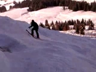 Piste noir la rosay a St gervais