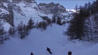 hors pistes des deux alpes et de la grave