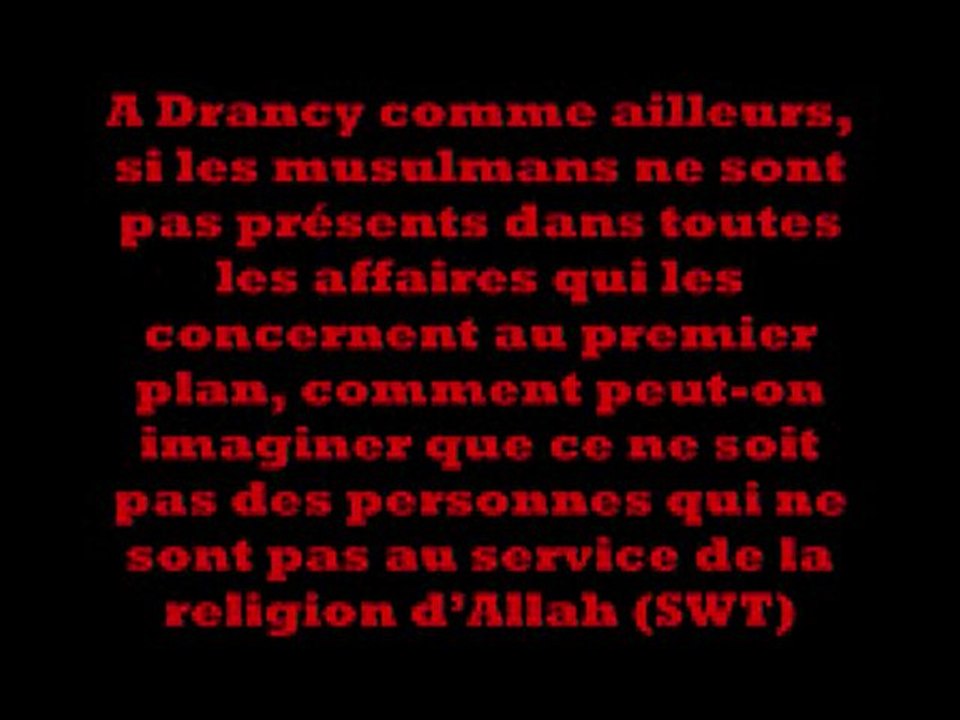 La reconquête de la mosquée de Drancy par ses fidèles !