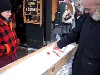 Tire de sirop d'érable