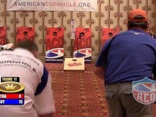 ACO King of Cornhole Semifinals (Guy vs Atha)