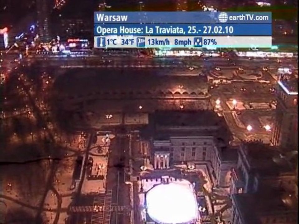 Durban - South Africa, Niagara Falls - Canada, Bandar Seri Begawan - Brunei, Lugano - Ticino - Switzerland, Warsaw - Poland, Berlin - Germany, Ekaterinburg - Russia