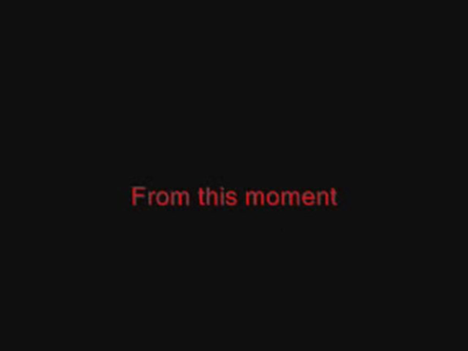 From This Moment Duet Lyrics - Video