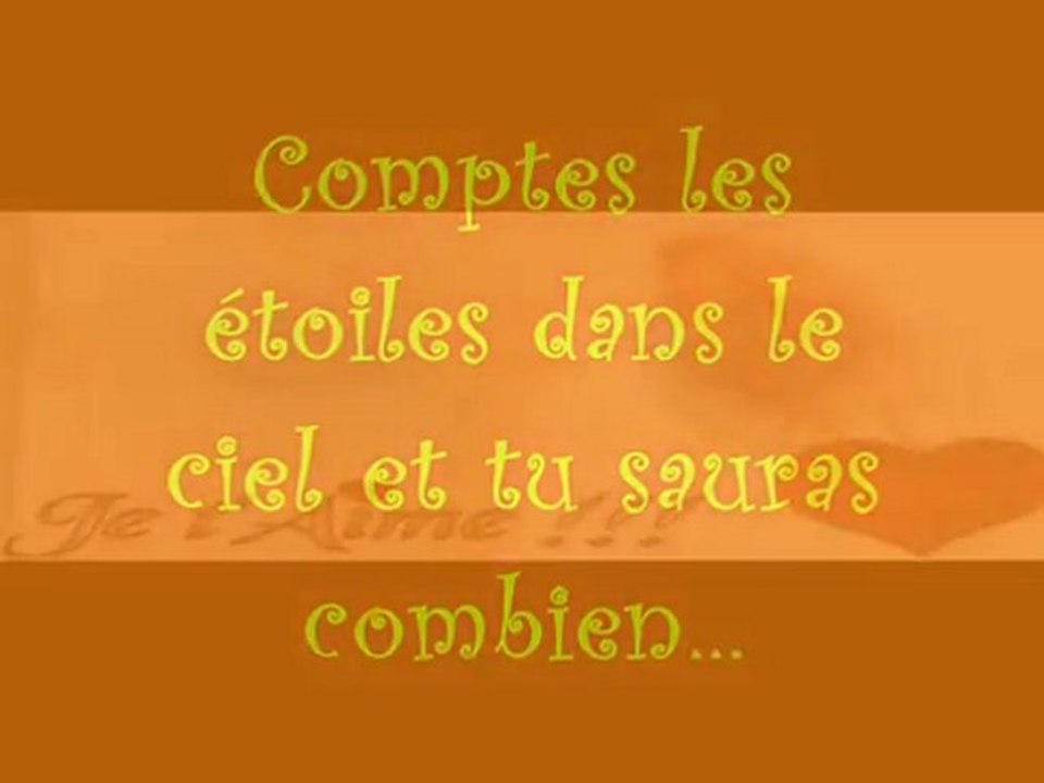 L'Amour dans un regard - Spanish eyes