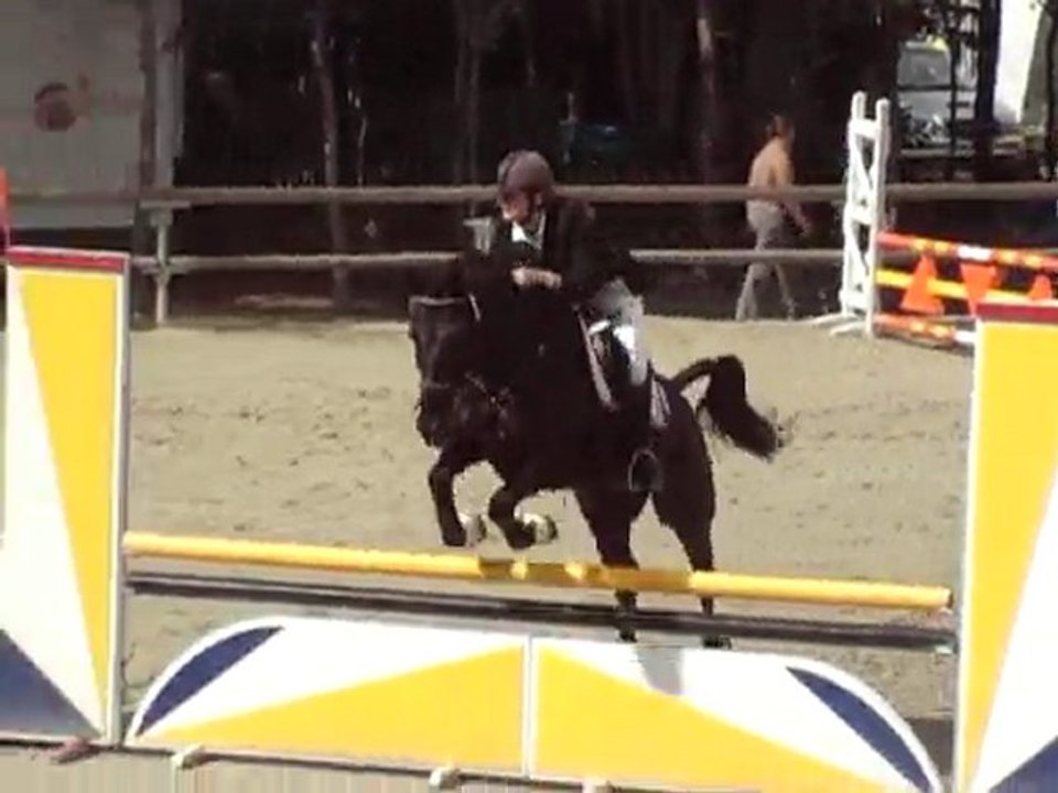 Ixygrek de Combord & moi en CSO Club2 Cadet1 - 1er tour