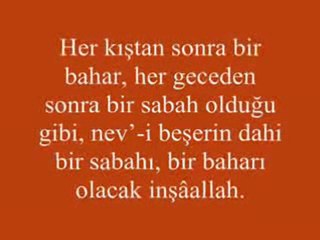 AMERIKAnin gelecegi.  Said Nursi Müthis