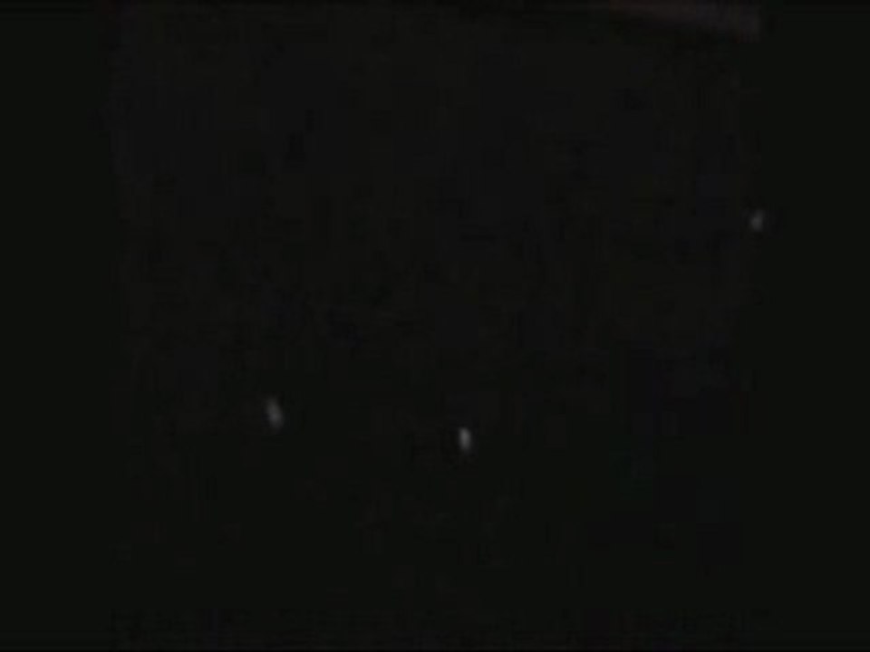 UFO orbs over California - October 2007