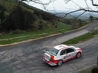 Rallye Annonay 2010 Stéphane RAYMOND Mitsubishi Evo 8