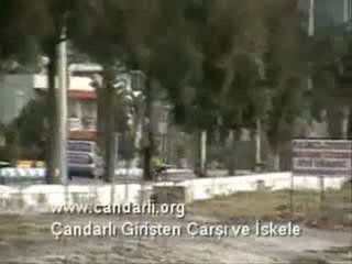 çandarlı ,çandarlı girişten iskele ve çarşı www.candarli.org