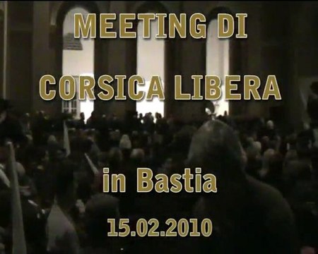 Meeting CORSICA LIBERA in Bastia