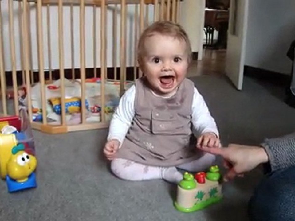 Natacha et le jeu des grenouilles