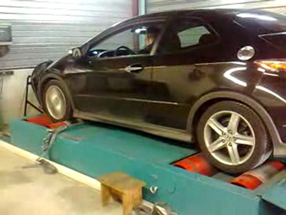 Civic Type-S GT Navi - passage au banc après reprog 180ch