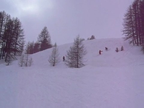 Les 3 en hors pistes