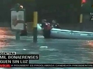 Continúa suspendido el servicio eléctrico en Buenos Aires