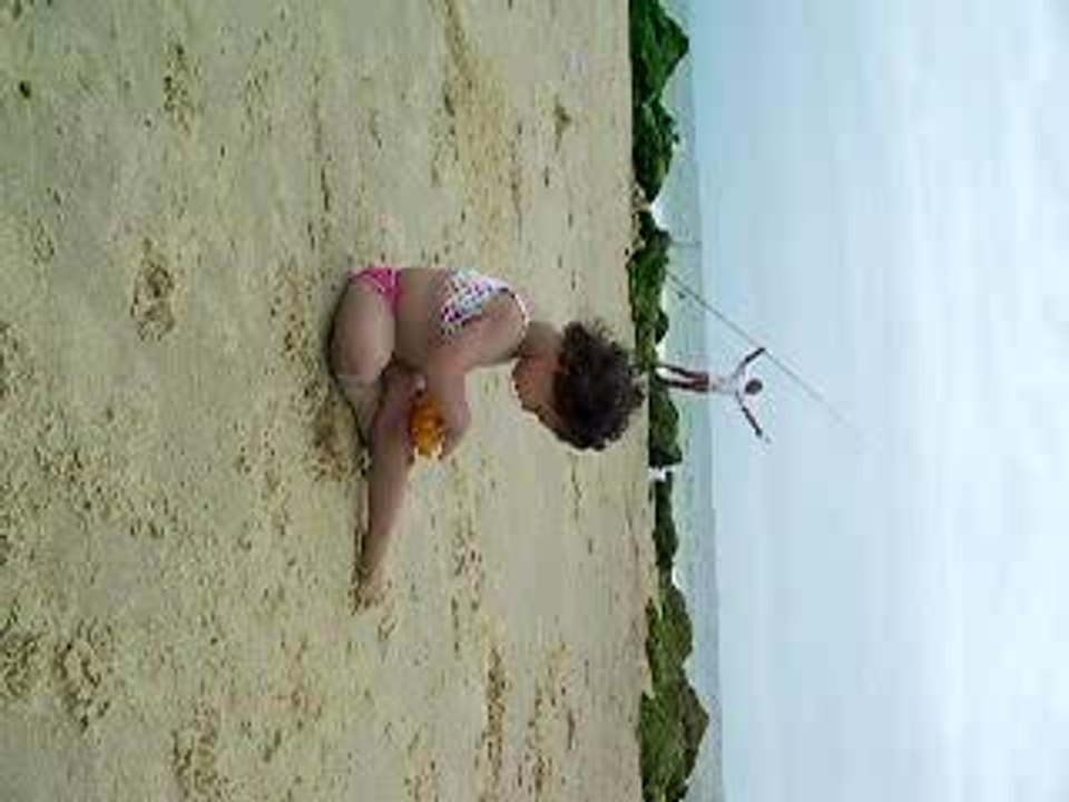 Lisa a la plage (2)