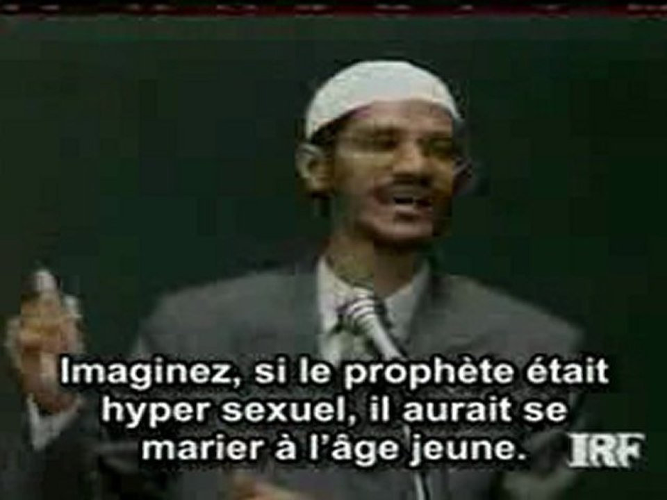 Zakir Naik, Pourquoi Muhammad (Pbdl) avait 11 Femmes