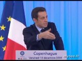 Décryptage du discours conquérant de Sarkozy à Copenhague