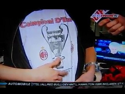 MANU MILAN COTE EQUIPE TV 17 FEVRIER 2010