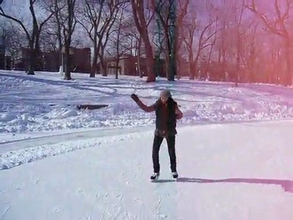 Lili on ice