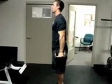 Strengthen Shoulders, Arms, and Legs w DB Curl Lunge Press