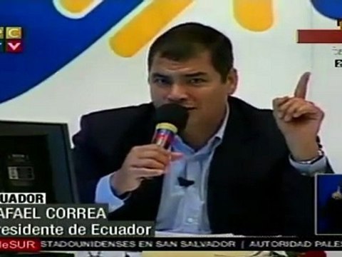 Correa propone a trabajadores de televisora privada, a compr