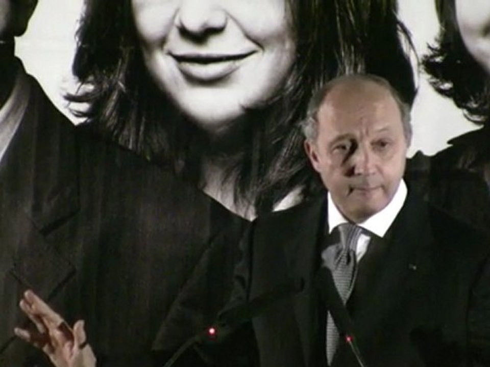 MEETING DE L'INDRE LAURENT FABIUS - 3EME PARTIE