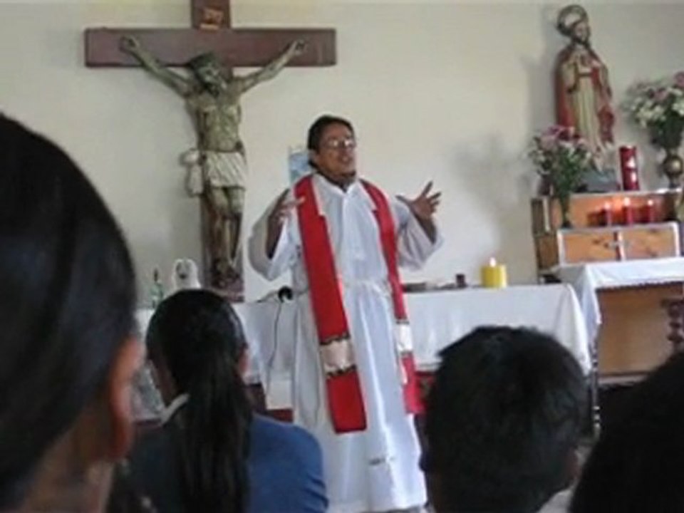 Messe QUECHUA à FLORES - EQUATEUR