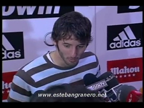 Esteban Granero - despues el partido (21.02.10)