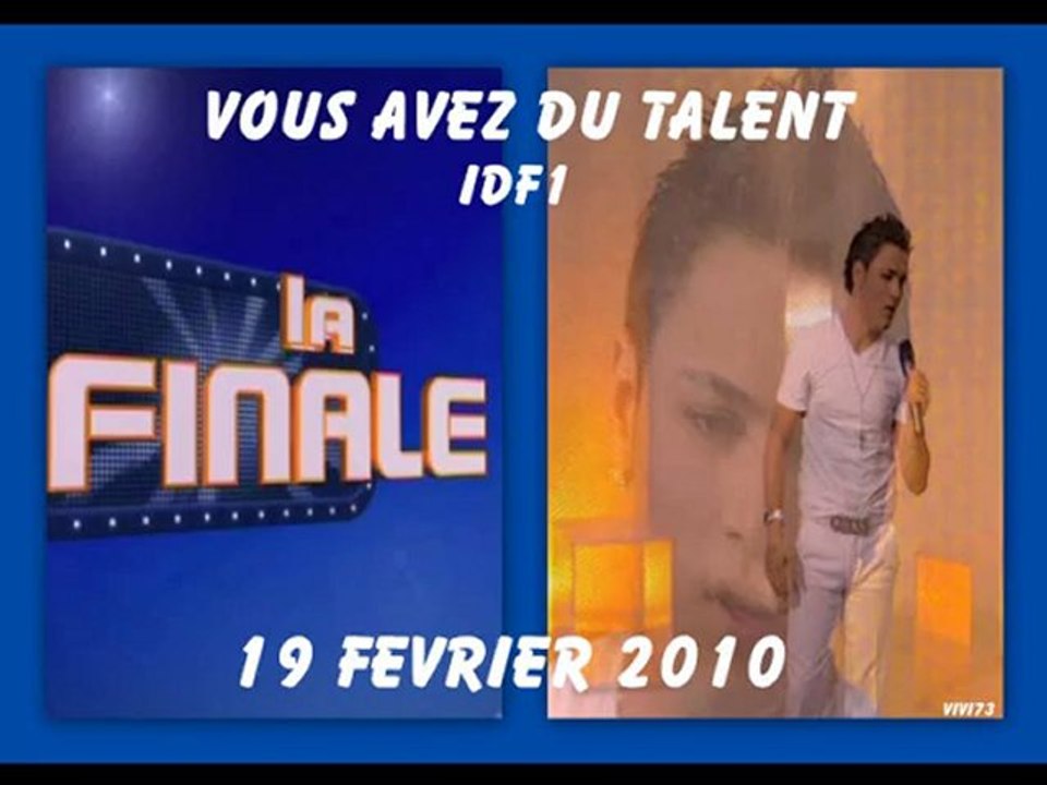 MARIO JAMIN  - FINALE VOUS AVEZ DU TALENT
