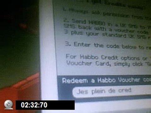 Habbo crédits gratuit