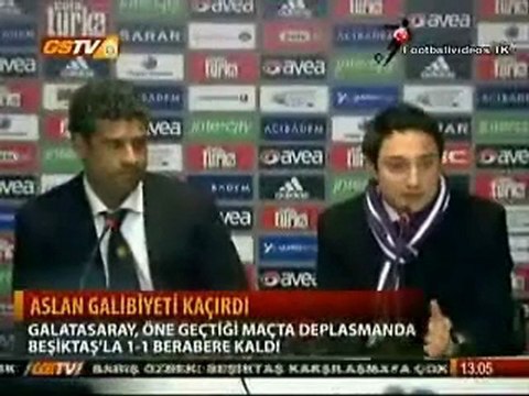Bjk 1-1 Gs Maç Sonu : Frank Rijkaard Röportajı