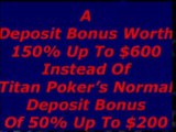 Awesome Titan Poker Sign Up Bonus