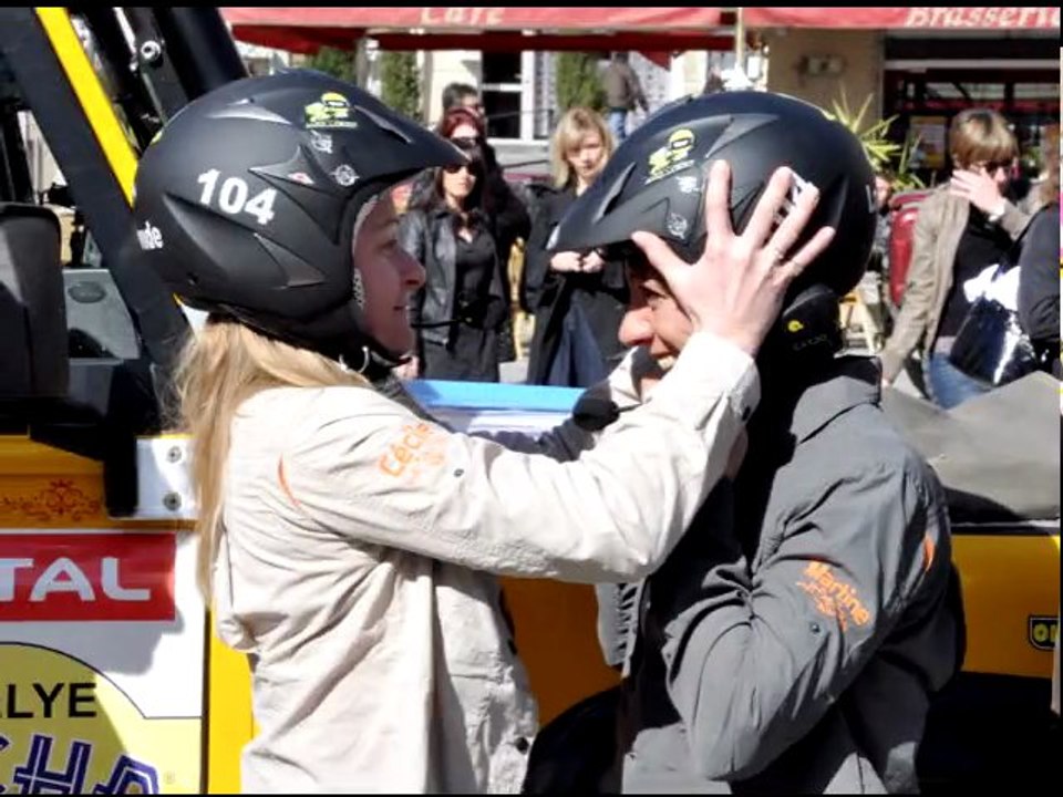 CAP d'AGDE - 2010 - Départ du 20 ° rallye des Gazelles pour l'equipage agathois sur le port de SETE