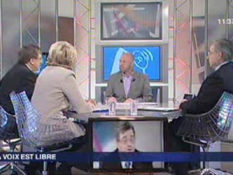 Caroline Cayeux - La Voix est libre - Fr3 - 6mars - Part 1