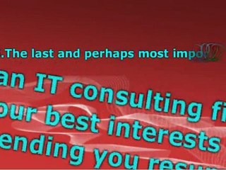 5 Things You Should Know When Choosing an IT Consulting/Staf