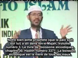 Zakir Naik, Pourquoi l'Alcool est Interdit en Islam ?