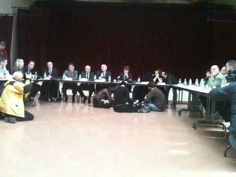 Jean Paul Bachy rencontre les salariés de Champagne